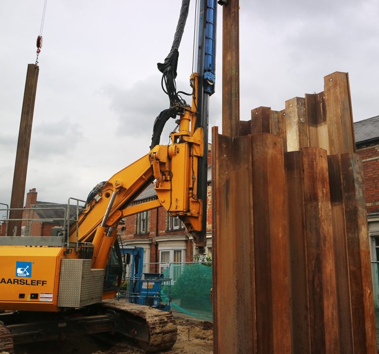 SHEET PILE DRIVING METHOD Linsteel Philippines