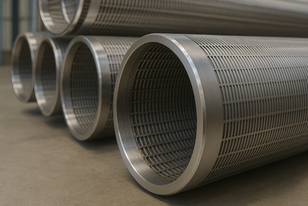 JOHNSON V TYPE SCREEN WELL CASING LINSTEEL